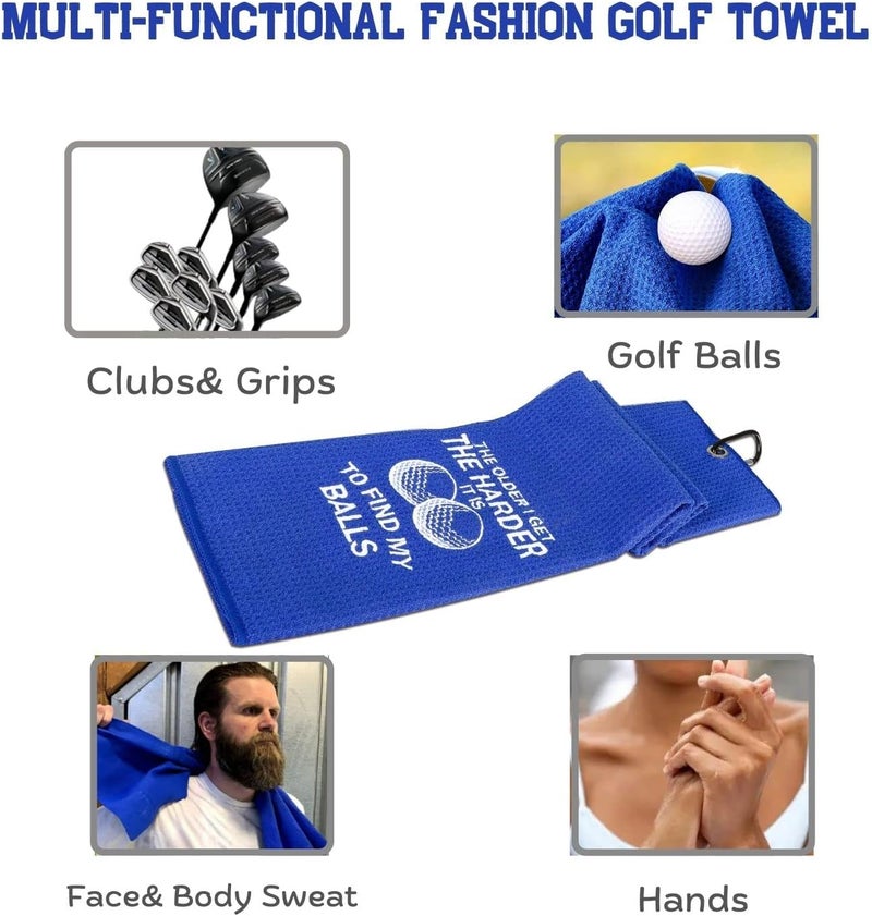 Amitrely Funny Golf Towel, Marsters Tournament, Funny Golf Towel for Golf Bags with Clip, Golf Gift for Men Husband Boyfriend Dad, Birthday, Cristmas Gifts for Fan (Wb2) - Image 3